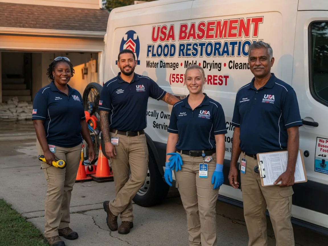 Basement Flood Cleanup company in Illinois